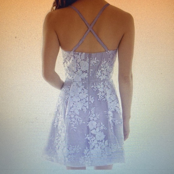 BCX Junior Girl Allover Floral Embroidered Mini Dress Fit & Flare Formal NEW S13 - Picture 12 of 12